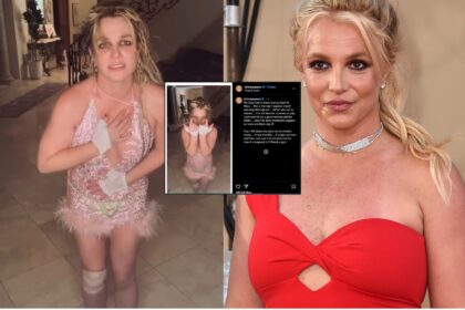 Britney Spears Reveals 'Horrible' Knee Injury after Falling Down Stairs