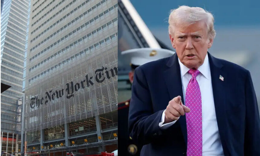 Trump Refiles $15 Billion Lawsuit Against New York Times Over Defamation Claims