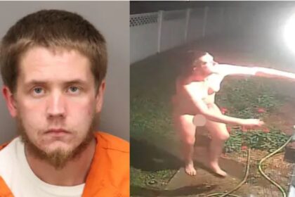 ‘He’s Lucky He Wasn’t Shot’ Naked Florida Man Caught on Video Terrorising Neighbourhood Homes