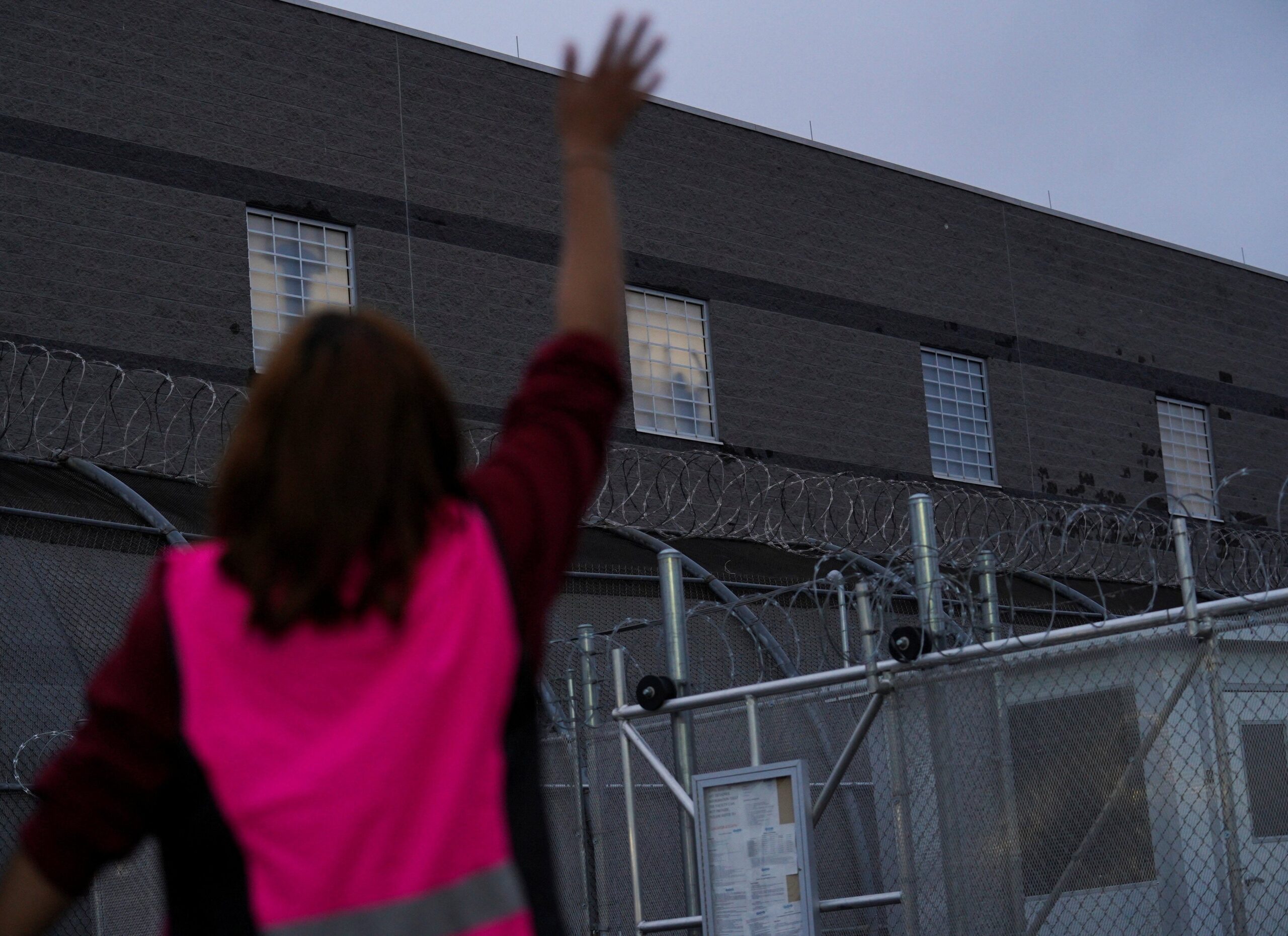 A hunger strike was launched at the facility with inmates alleging that they have been served spoiled and rotten food